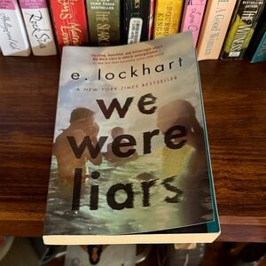 We Were Liars Paperback Novel - Teal Accent
